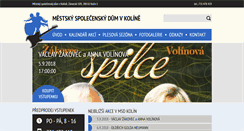 Desktop Screenshot of msd-kolin.cz