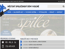 Tablet Screenshot of msd-kolin.cz
